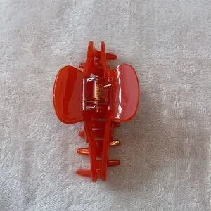 SKIMS | Accessories | Skims Rhinestone Claw Clip Ruby | Poshmark display picture 1